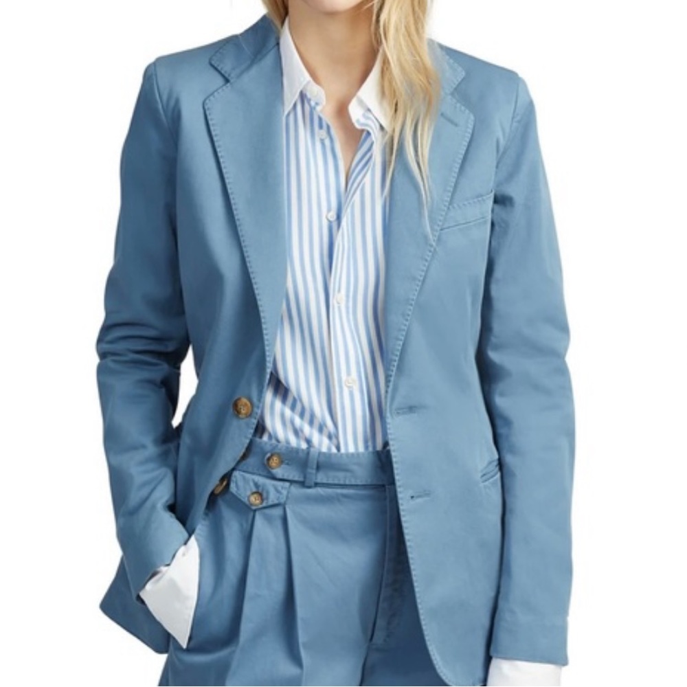 Polo Ralph Lauren Blue Two Front button Blazer Size 2
